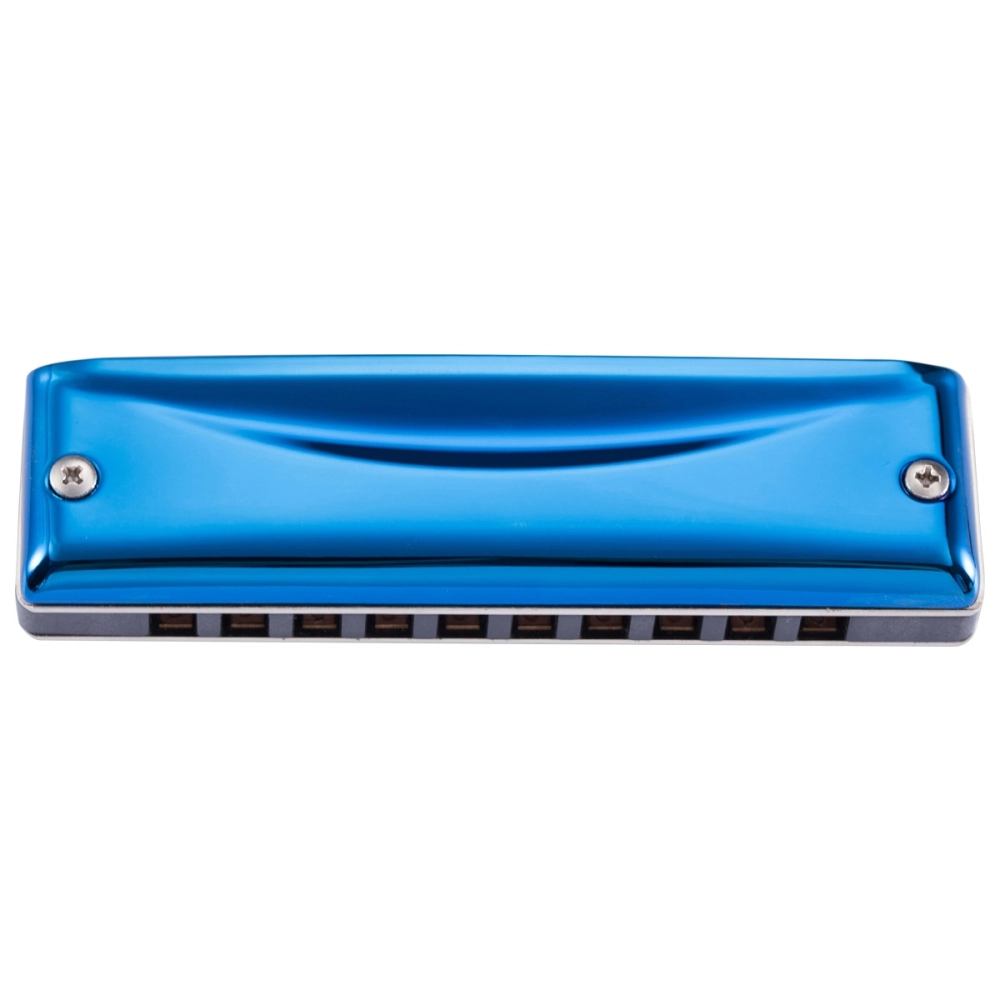 Imagem do produto Gaita Kongsheng Diatônica Bluebird A Lá RE-20 Com Case