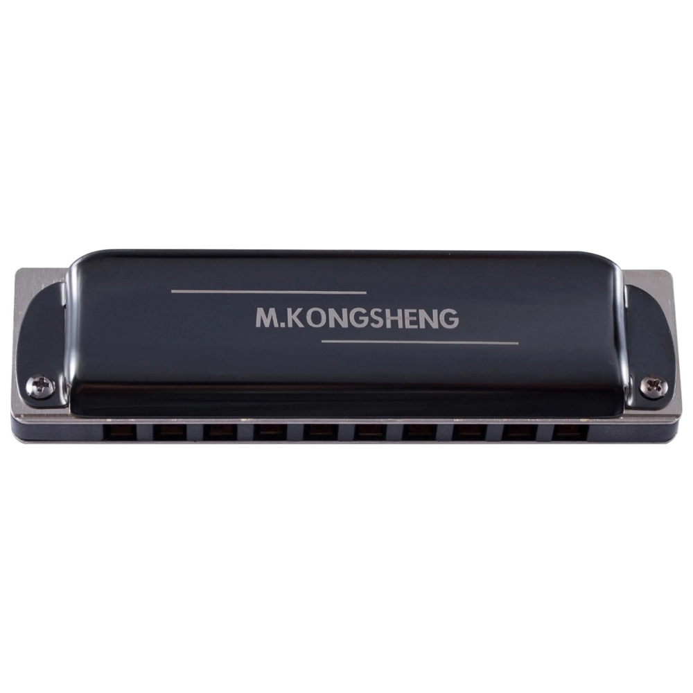 Imagem do produto Gaita Kongsheng Diatônica TingHarp C Dó KS-10BH Com Case