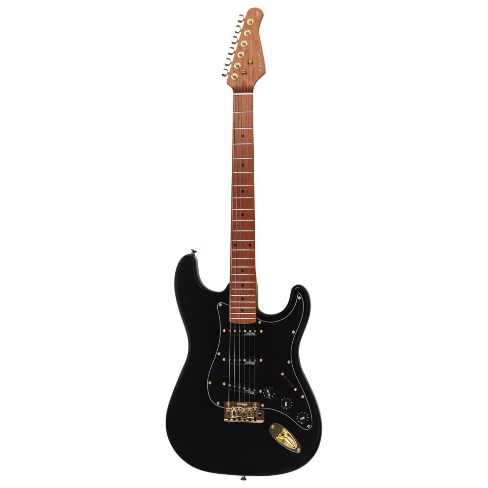 Imagem do produto Guitarra Benson Hardy 901 Stratocaster Black Gold SSS