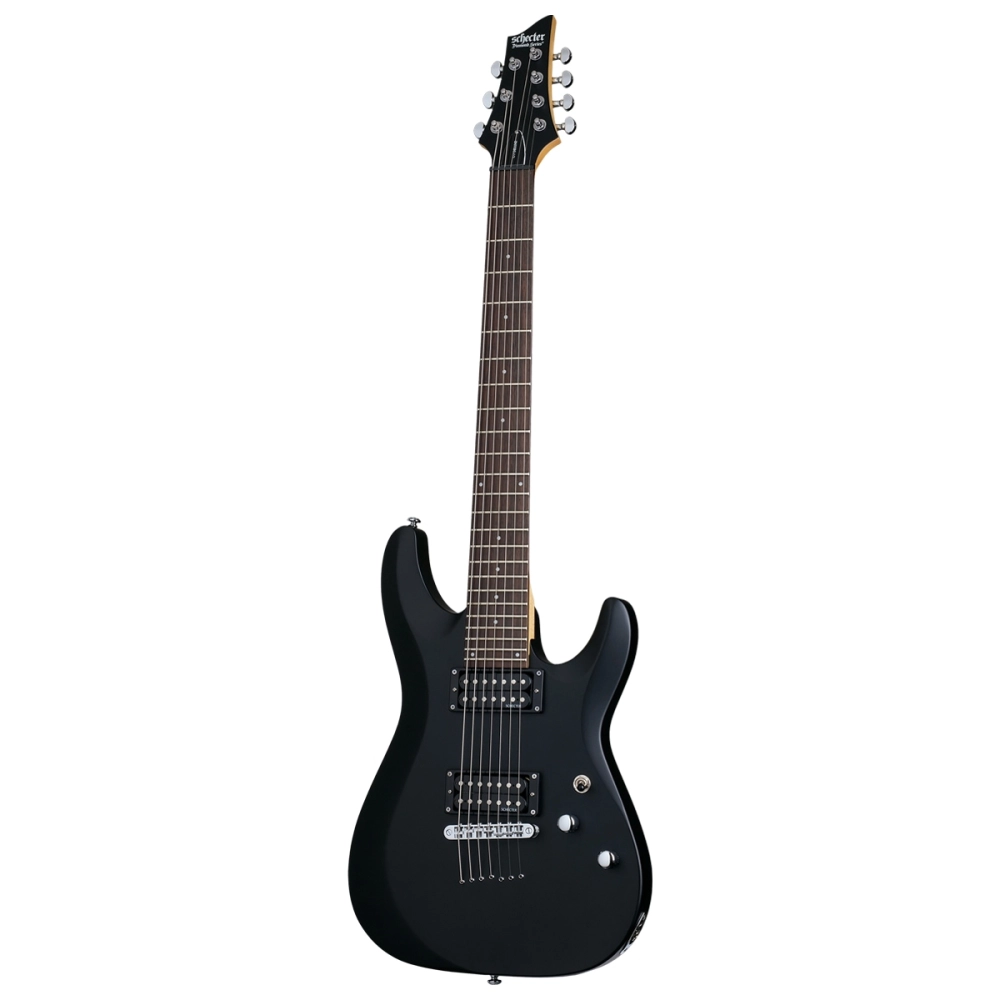 Imagem do produto Guitarra Schecter C-7 Deluxe 7 cordas Preta HH