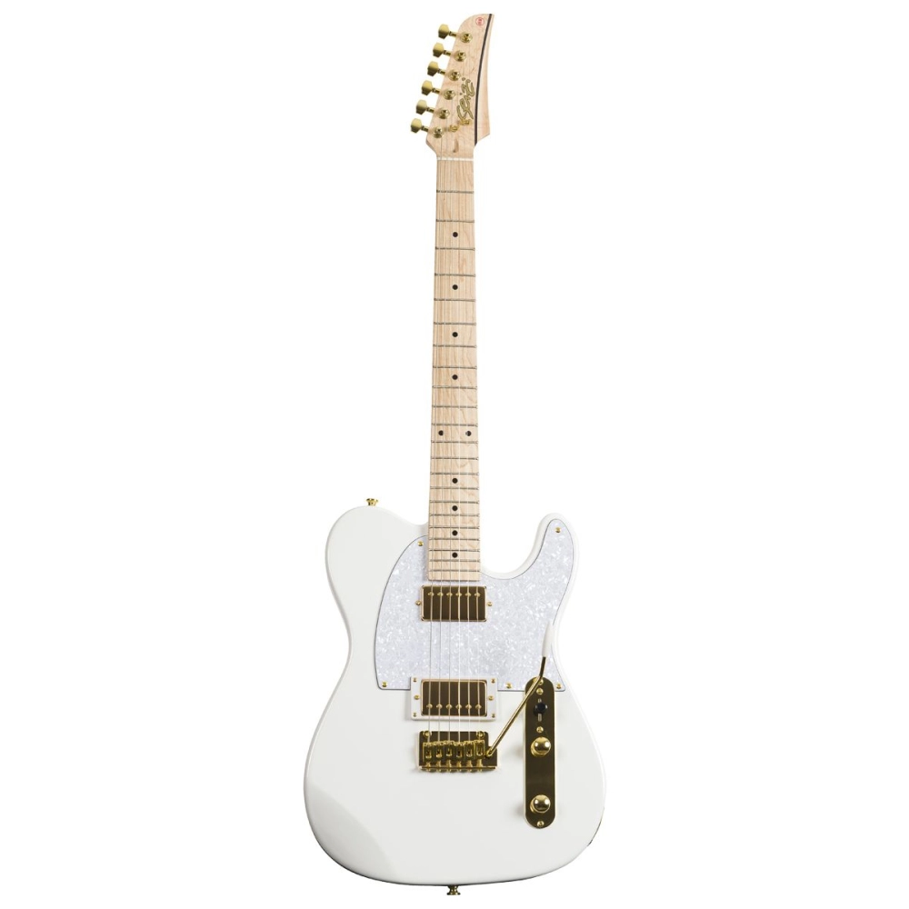 Imagem do produto Guitarra Seizi Katana Kabuto Telecaster White Gold HH