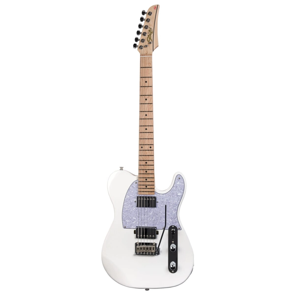 Imagem do produto Guitarra Seizi Katana Kabuto Telecaster white pearl HH