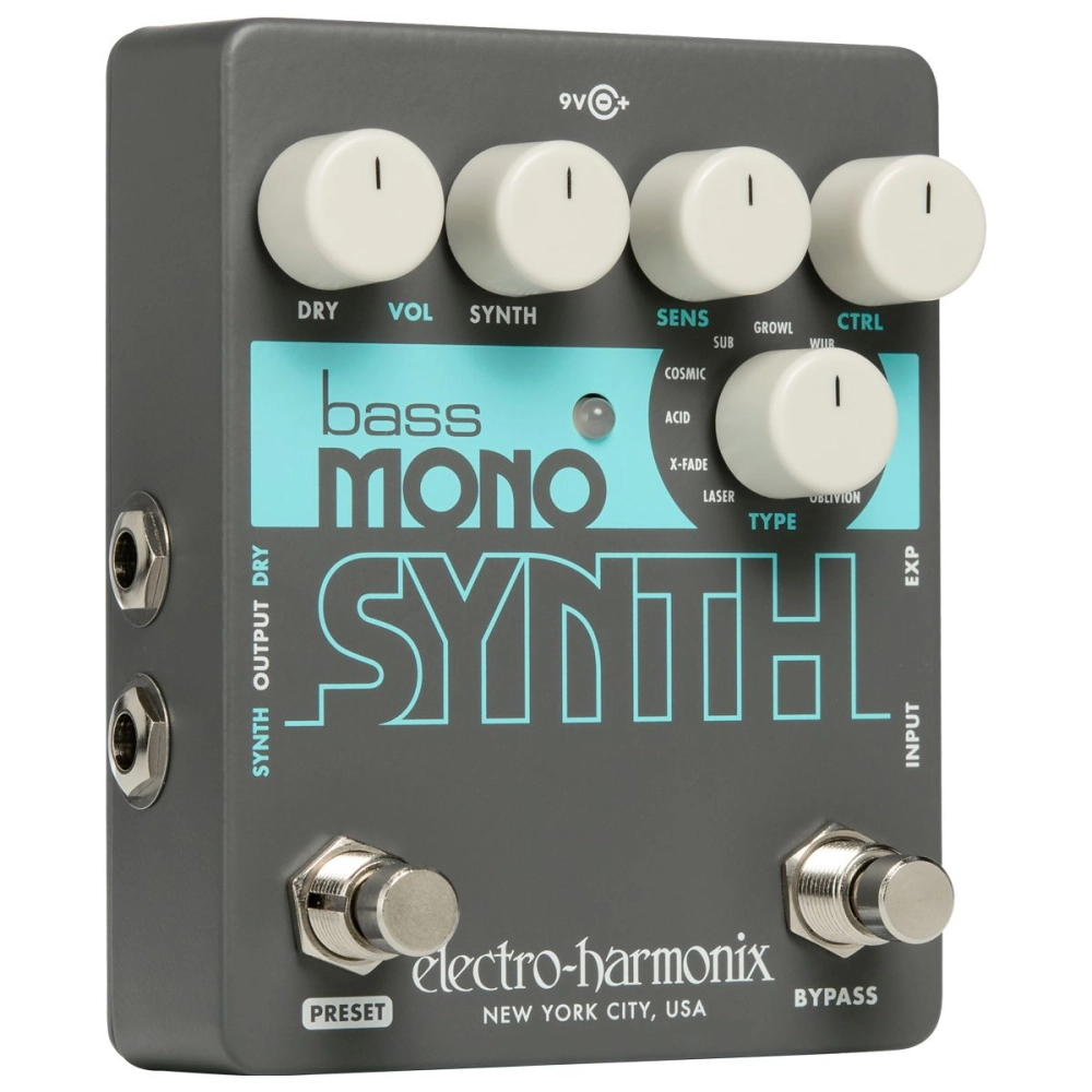 Imagem do produto Pedal de Efeito Para Baixo Electro-Harmonix Bass Mono Synth Sinterizador