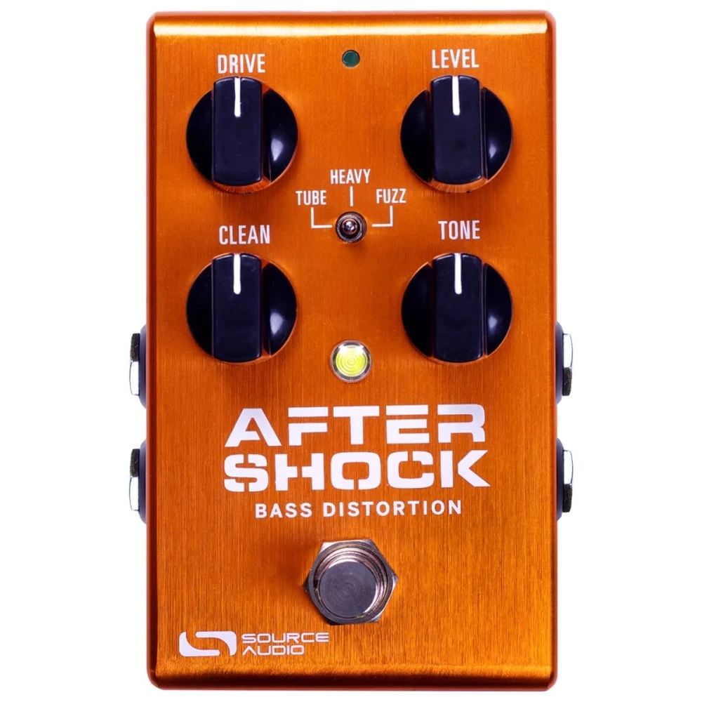Imagem do produto Pedal de Efeito Para Baixo Source Audio Aftershock Bass Distorção
