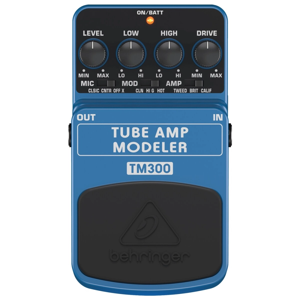 Imagem do produto Pedal de Efeito para Guitarra Behringer Tube Amp Modeler TM300
