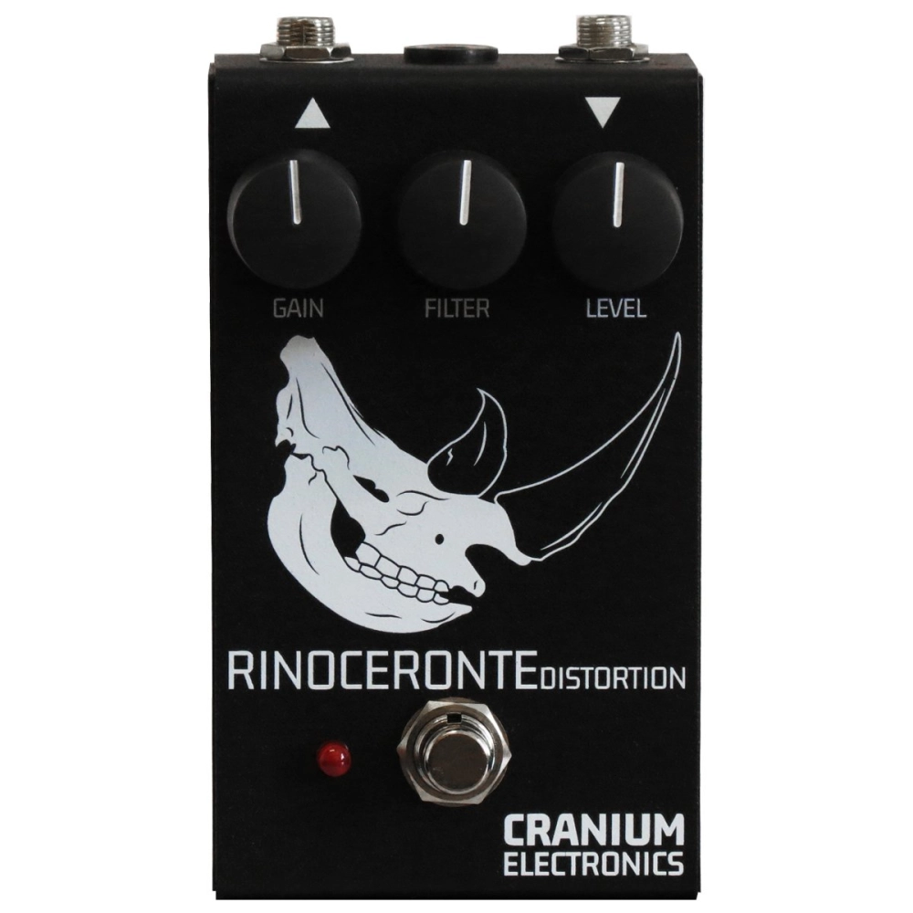 Imagem do produto Pedal De Efeito Para Guitarra Cranium Eletronics Distortion Rinoceronte