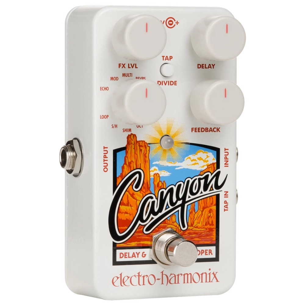 Imagem do produto Pedal de Efeito Para Guitarra Electro-Harmonix Canyon Delay e Looper