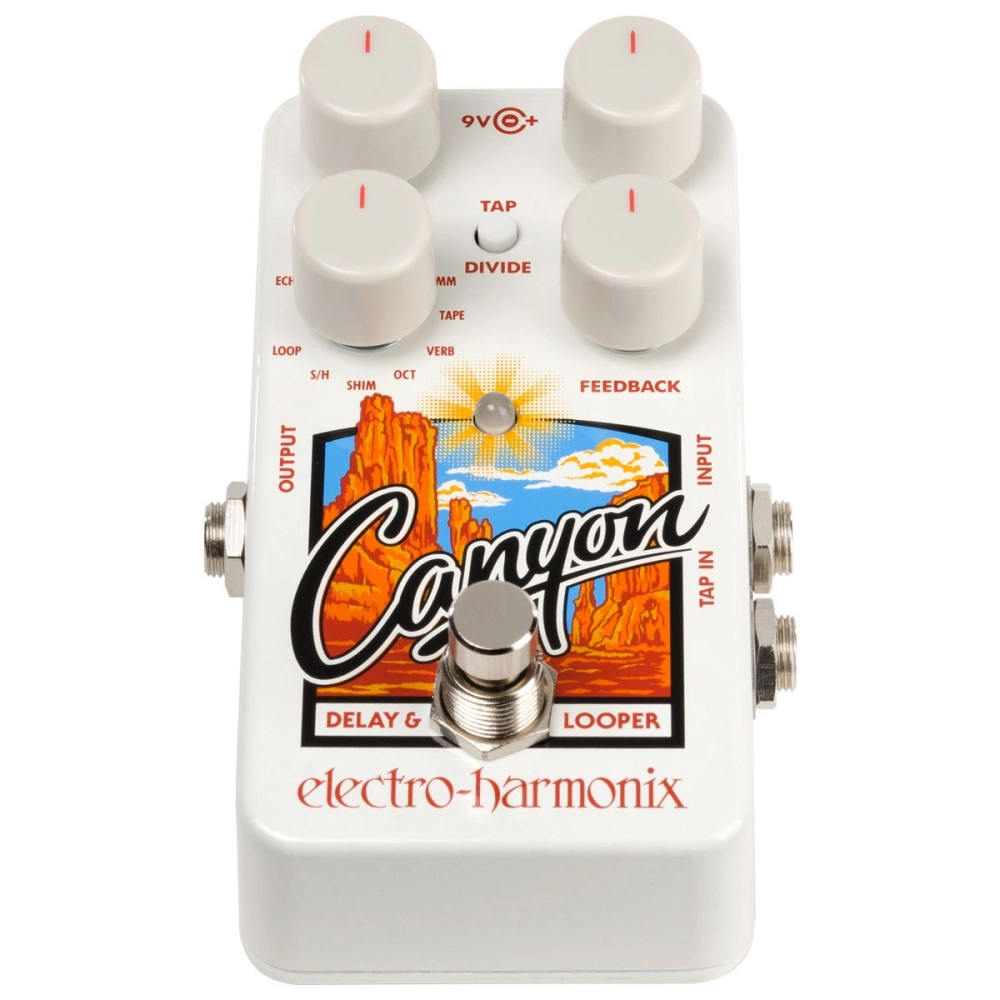 Electro Harmonix Canyon（ディレイ） Pedal de Efeito Para Guitarra Electro-Harmonix Canyon Delay e