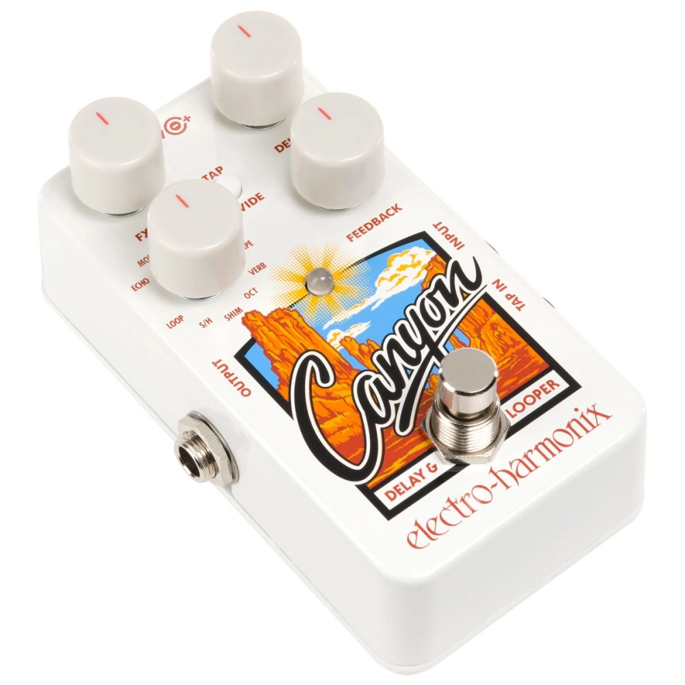 Pedal de Efeito Para Guitarra Electro-Harmonix Canyon Delay e