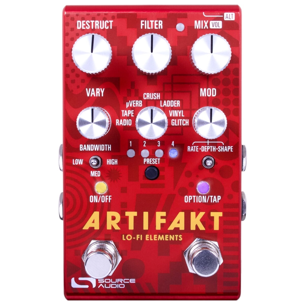 Imagem do produto Pedal De Efeito Para Guitarra Source Audio Artifakt Lo-fi Elements