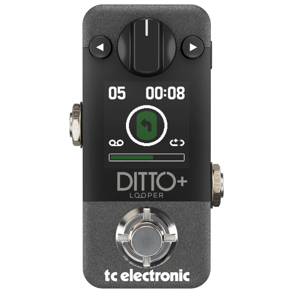 Pedal De Efeito Para Guitarra TC Eletronic Ditto + Lopper | 4 Music