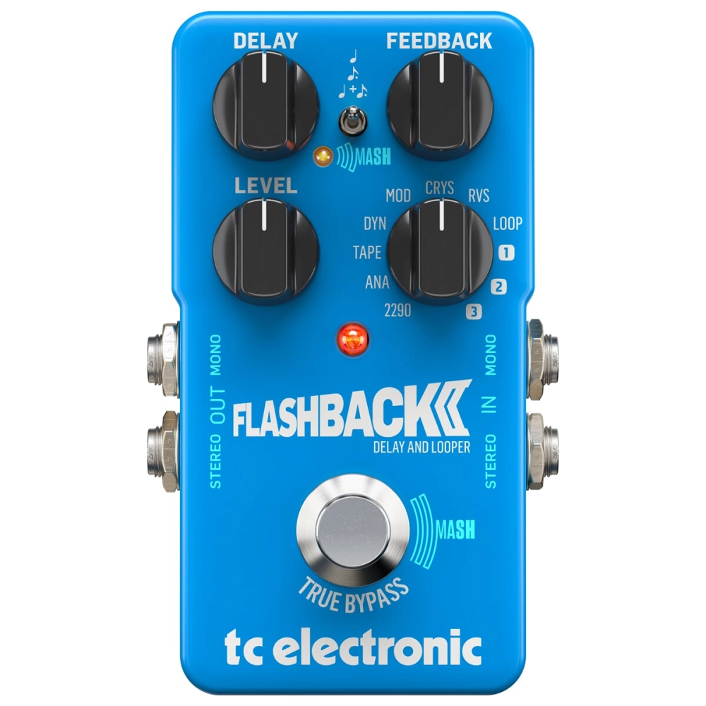 Imagem do produto Pedal De Efeito Para Guitarra TC Eletronic Flash Back II Delay