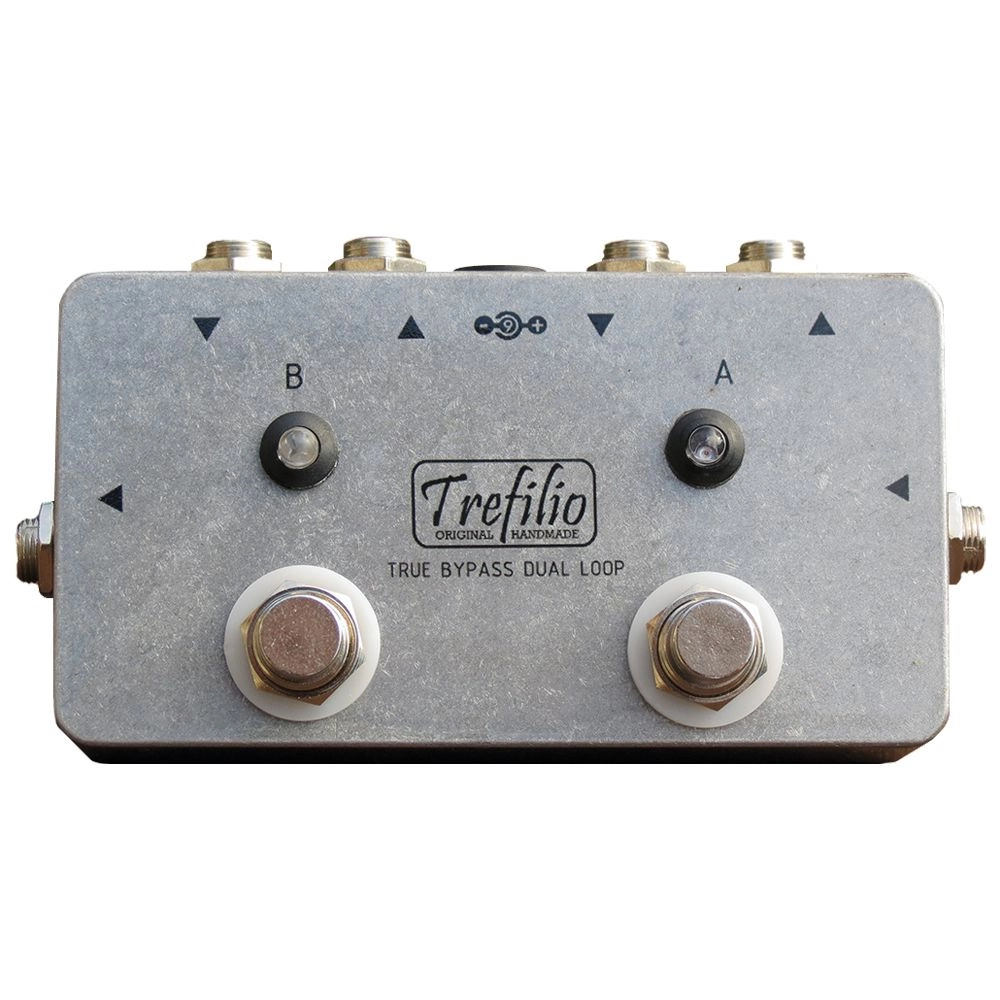 Imagem do produto Pedal Dual Loop A/B Box Trefilio True By Pass Roteamento de Sinal