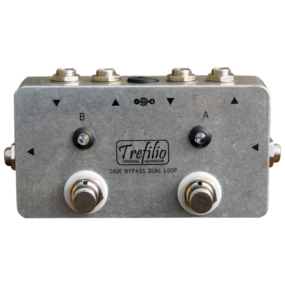 Imagem do produto Pedal Dual Loop A/B Box Trefilio True By Pass Roteamento de Sinal