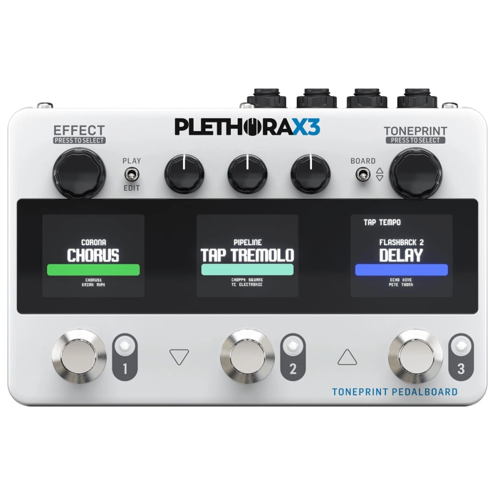 Imagem do produto Pedaleira Multi Efeitos Para Guitarra TC Eletronic Plethora X3