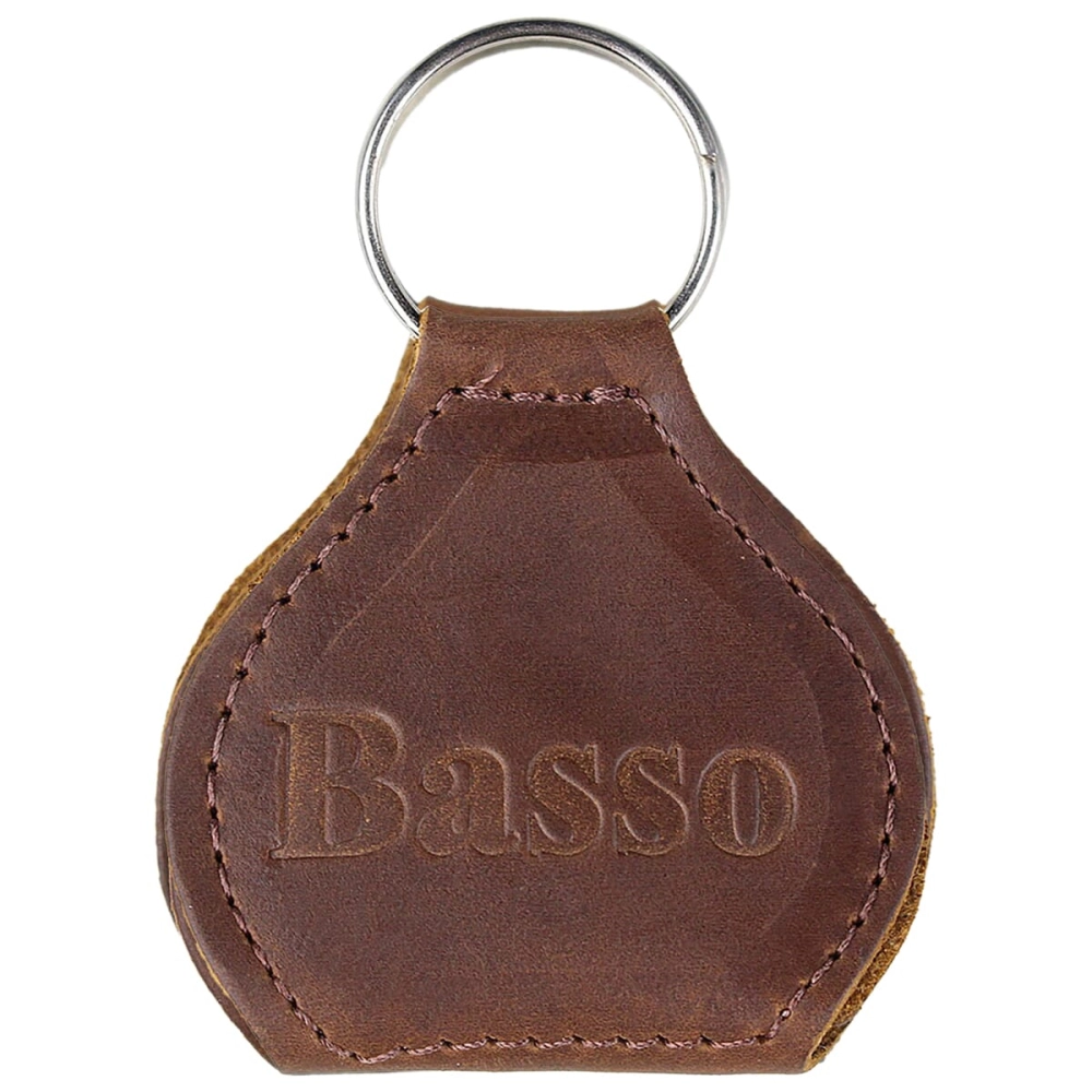 Imagem do produto Porta Palhetas Chaveiro Basso Couro Marrom