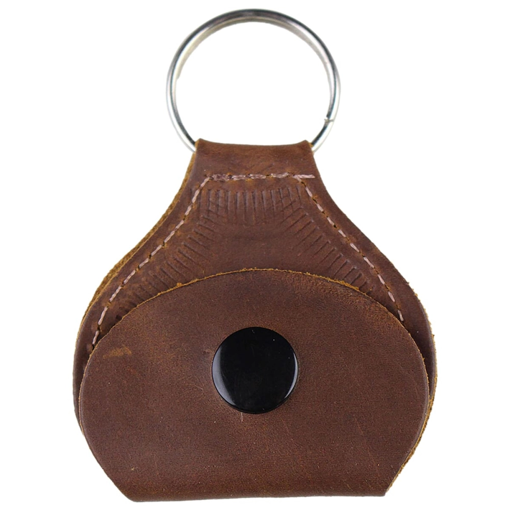 Imagem do produto Porta Palhetas Chaveiro Basso Couro Marrom